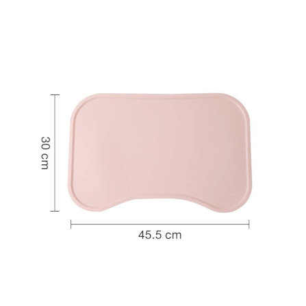แผ่นซิลิโคนรองจาน สัตว์เลี้ยง THAI SUN SPORT รุ่น PET0018-PK สีชมพู_1